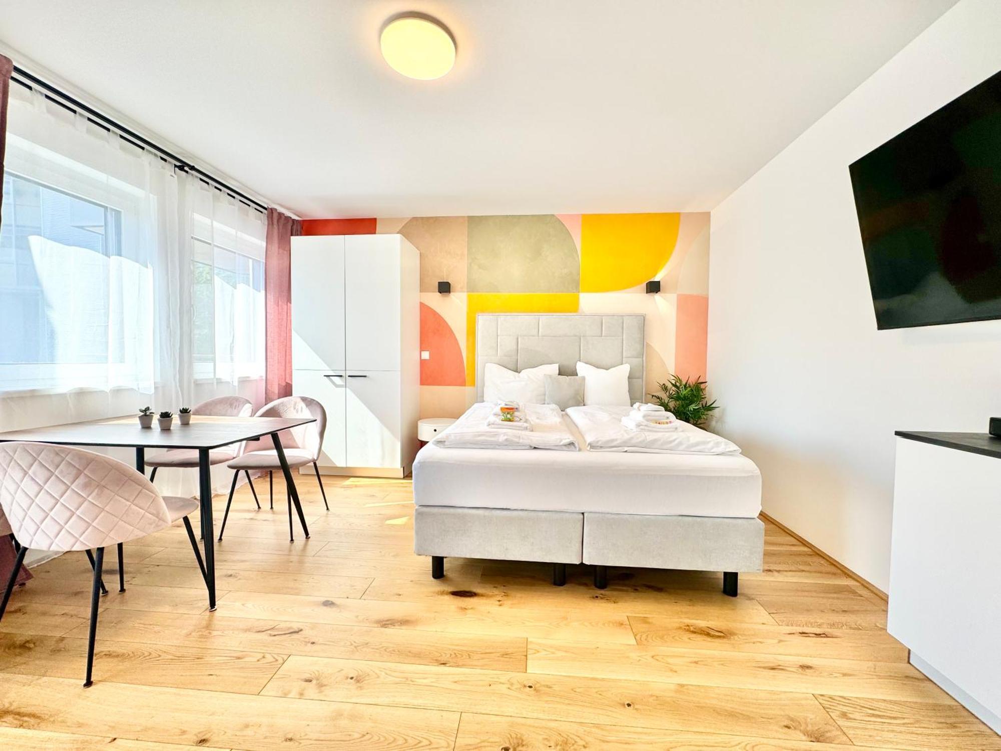 Stylische Wohnung Mit Balkon Wien Exterior foto